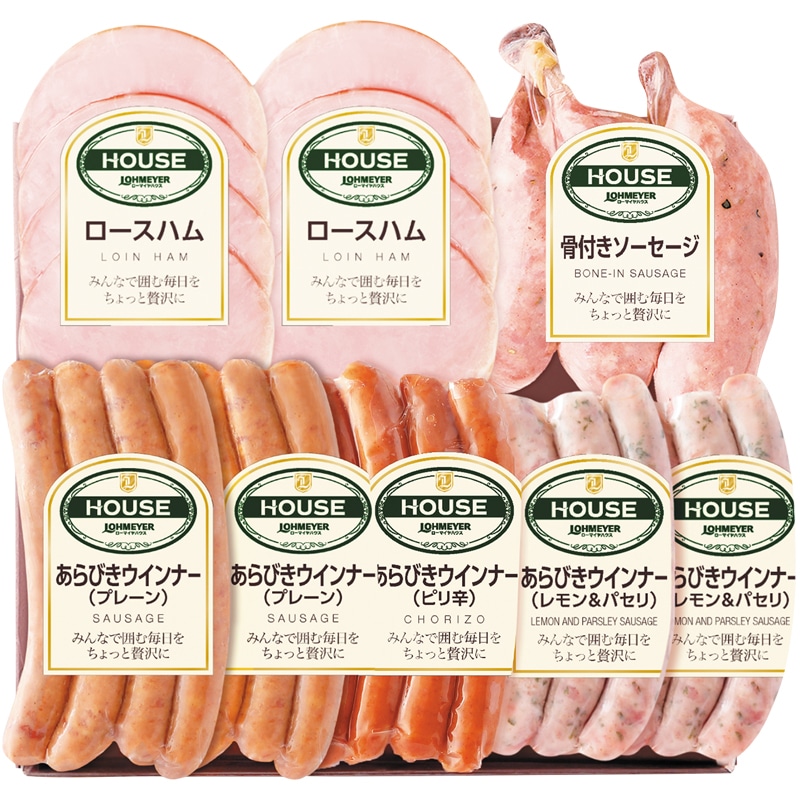 <お中元>ローマイヤハウス ハムソーセージ詰合せ