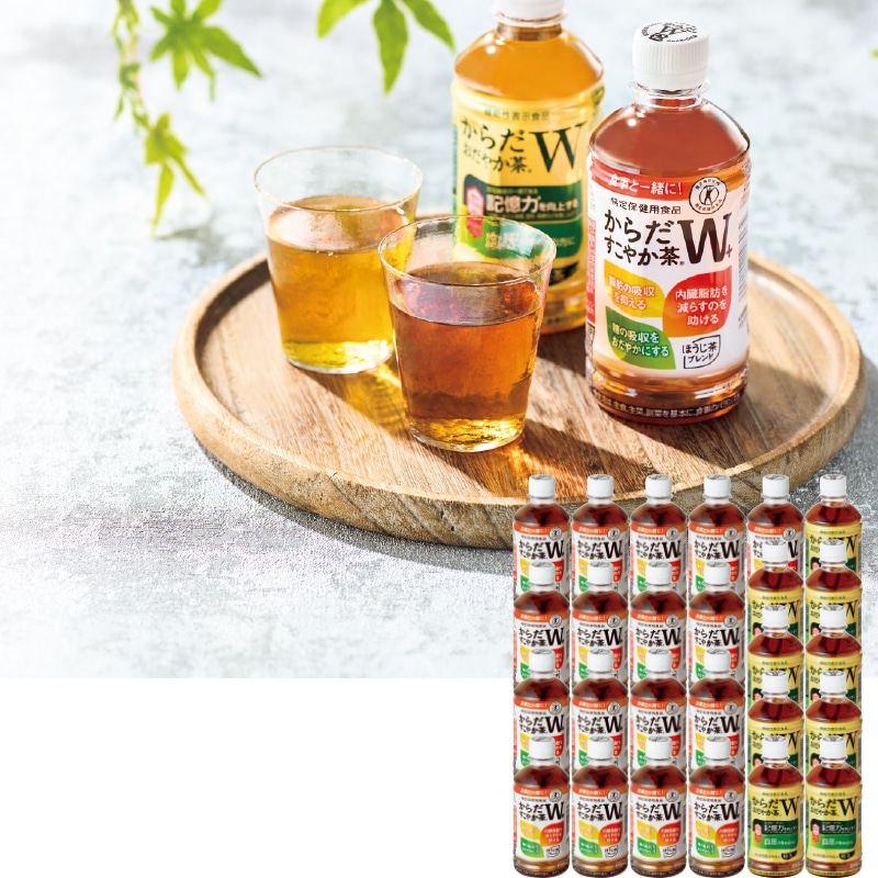<お中元>日本コカ・コーラ からだすこやか茶W+・からだおだやか茶Wセット