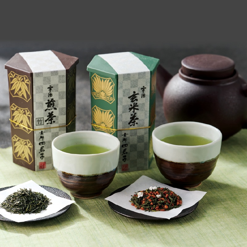 <敬老の日><福寿園>宇治銘茶詰合せ 四君子