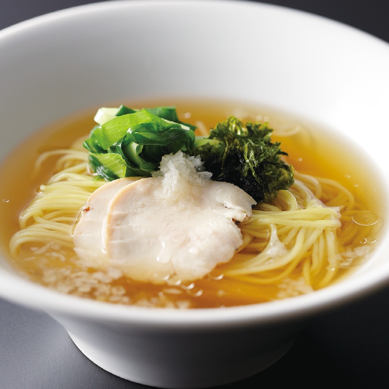 【冷凍】<下鴨茶寮>すっぽん出汁らーめん 3食(具材付)