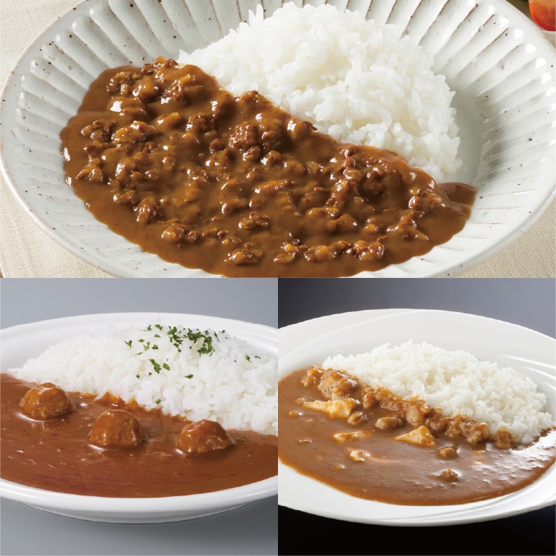 川俣シャモカレー 3種セット｜郵便局のネットショップ
