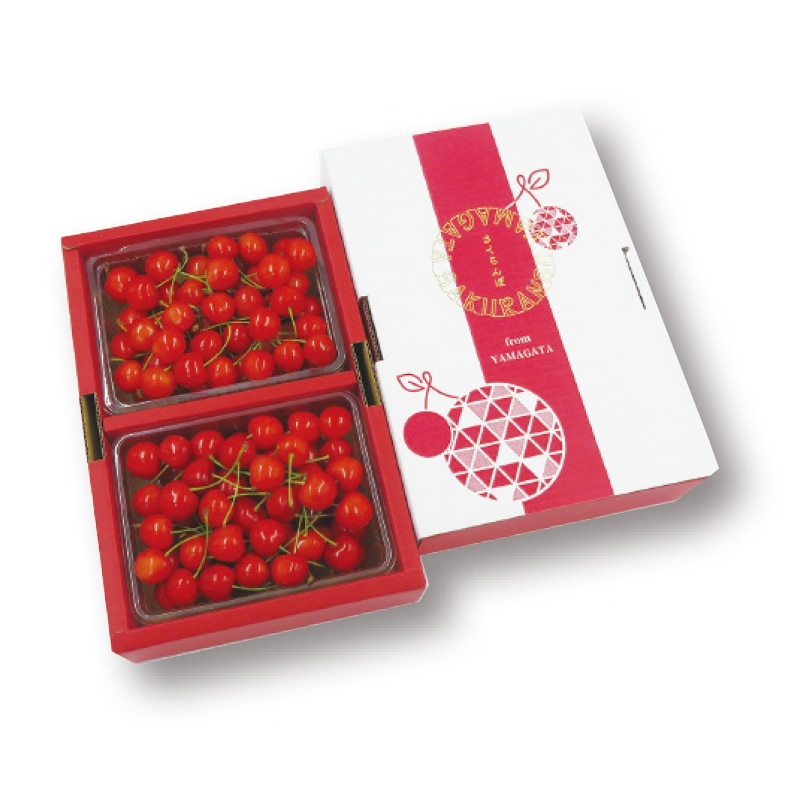 【山形青果センター株式会社】佐藤錦または紅秀峰 450g×2(全国合計販売予定数:700個)※販売開始:5/26(火)9時〜 ※2026年郵便局のさくらんぼ