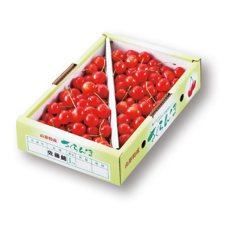 【株式会社ジェイエイてんどうフーズ】佐藤錦 1kg(全国合計販売予定数:400個)※販売開始:5/26(火)9時〜 ※2026年郵便局のさくらんぼ