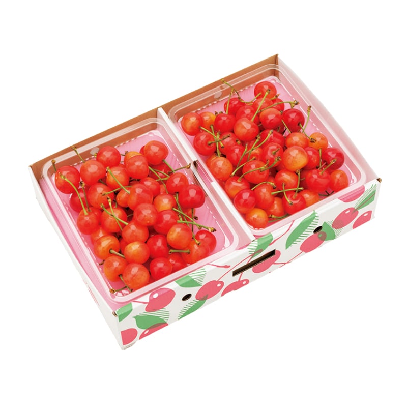 【株式会社東根農産センター】紅秀峰 350g×2(全国合計販売予定数:800個)※販売開始:5/26(火)9時〜 ※2026年郵便局のさくらんぼ
