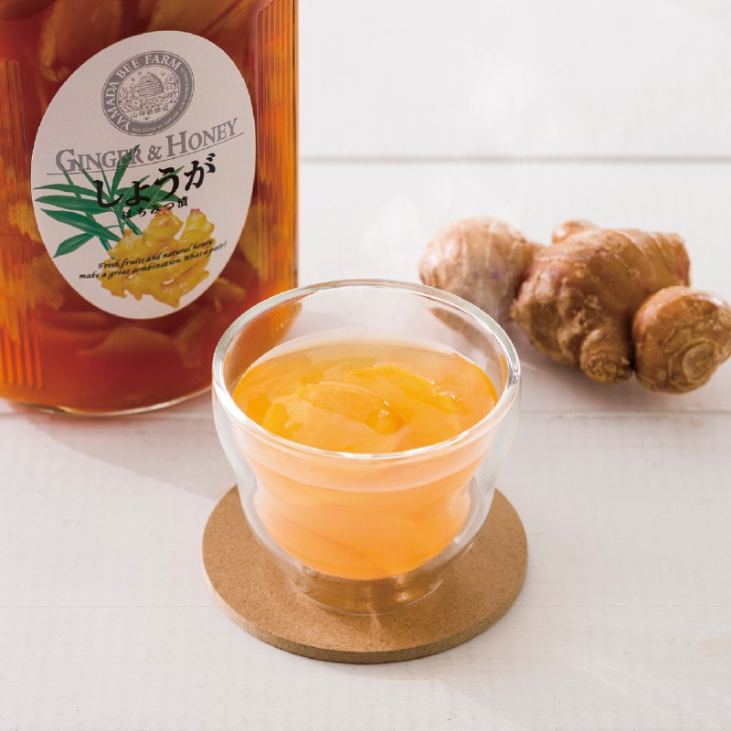 山田養蜂場＞しょうが蜂蜜漬 900g｜郵便局のネットショップ