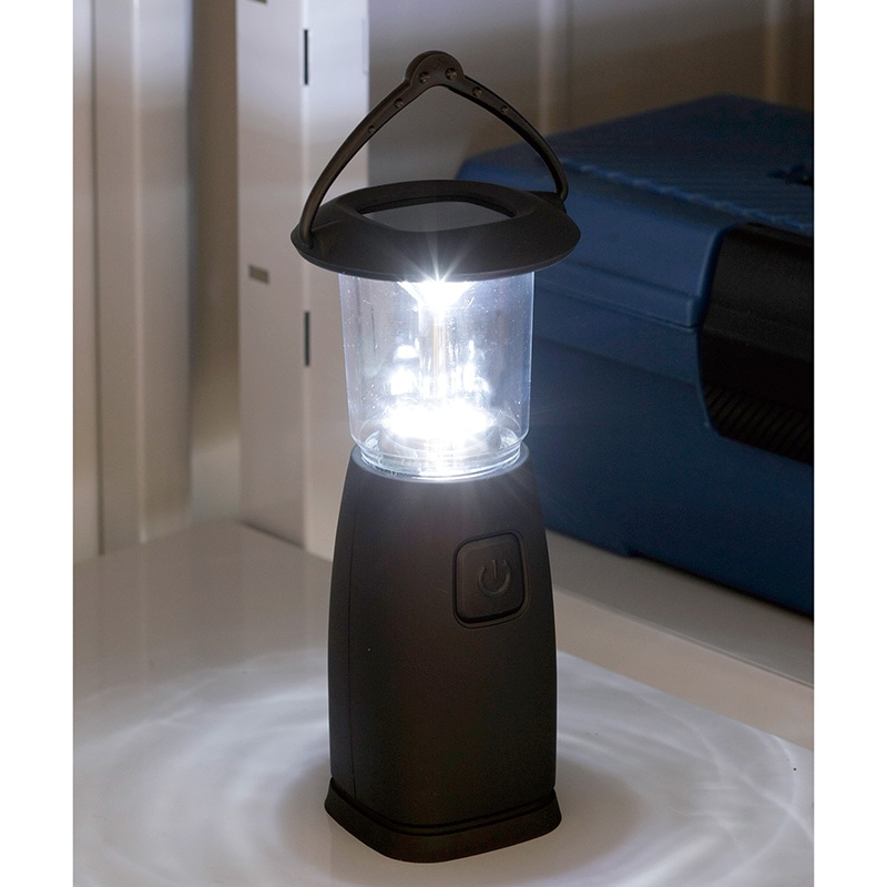 電池のいらない6LEDランタン