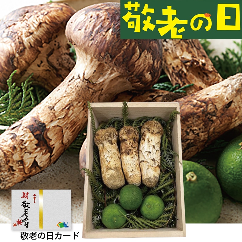 <敬老の日>ブータン産 松茸