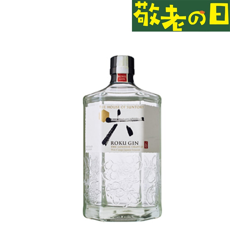 【新品未開封】第一坊 源白600年 500ml 六角形 敬老の日＞サントリージャパニーズクラフトジンROKU〈六〉｜郵便局