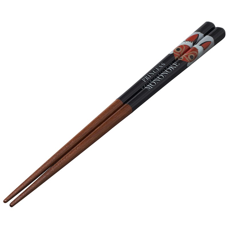 塗り箸 21cm もののけ姫 (お面) ANN4SQ