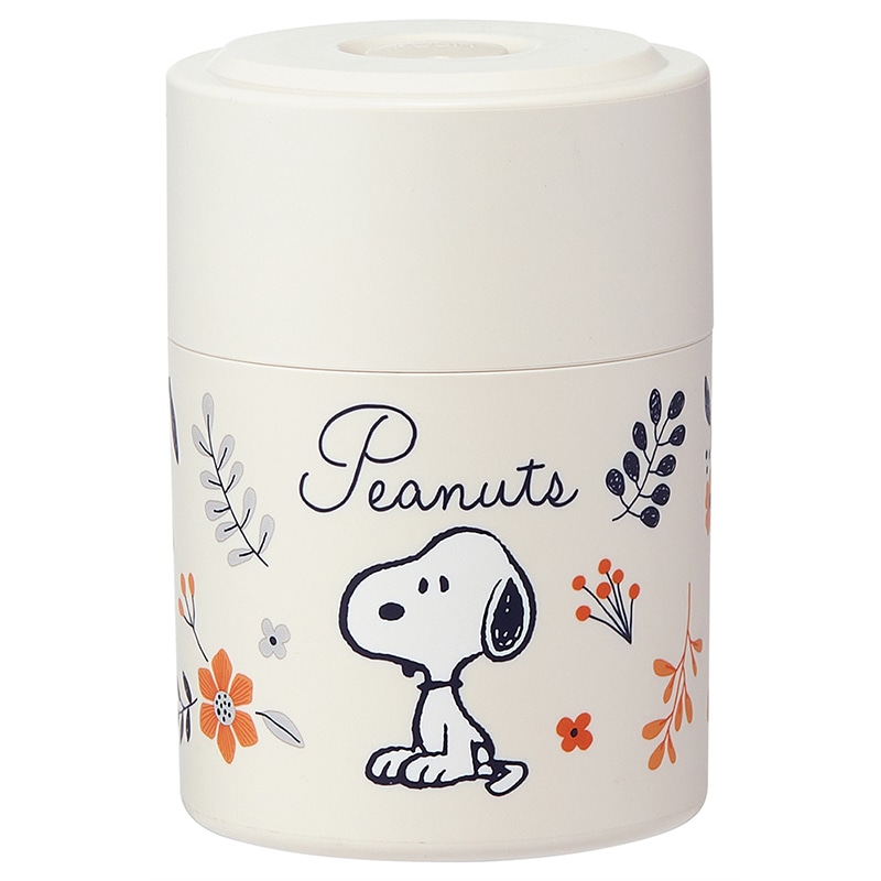 �v�b�V���{�^���t���ۑ��e�� 520ml SNOOPY POS5