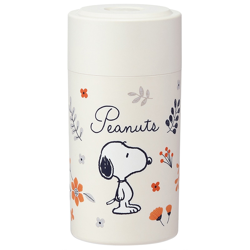 �v�b�V���{�^���t���ۑ��e�� 800ml SNOOPY POS8