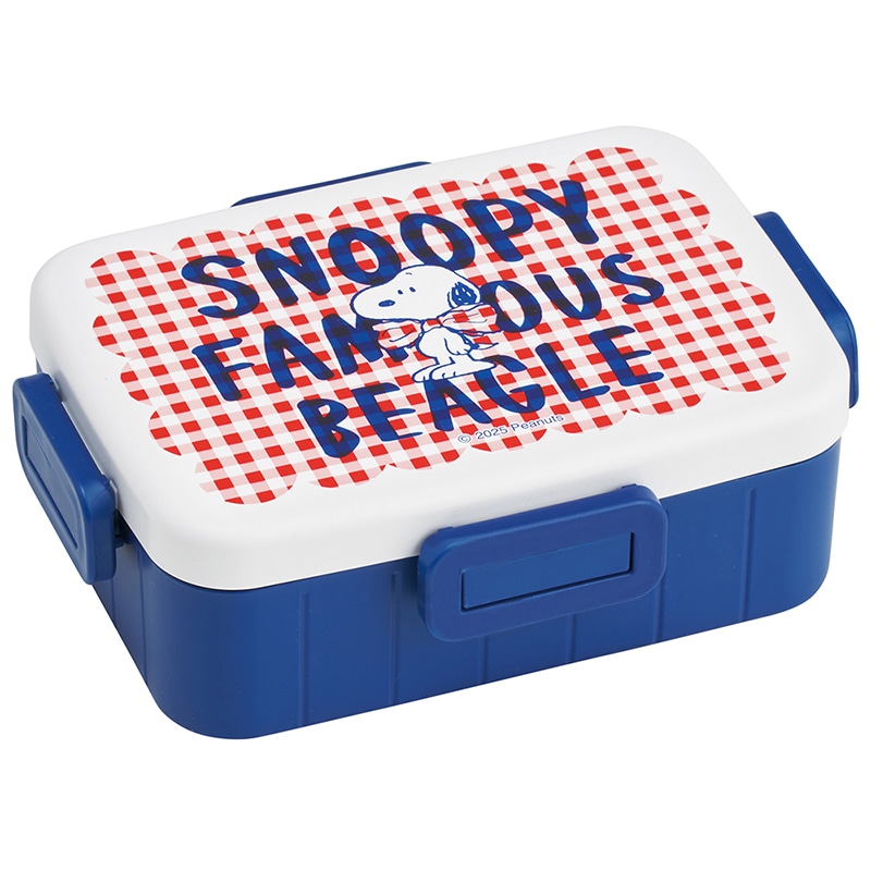 4�_���b�N�����`�{�b�N�X 650ml SNOOPY �`�F�b�N���S YZFL7