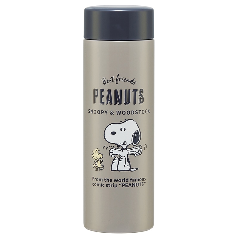 ���y�ʃ}�O�{�g�� 350ml PEANUTS �o�b�W �X�e�����X�� STYL4