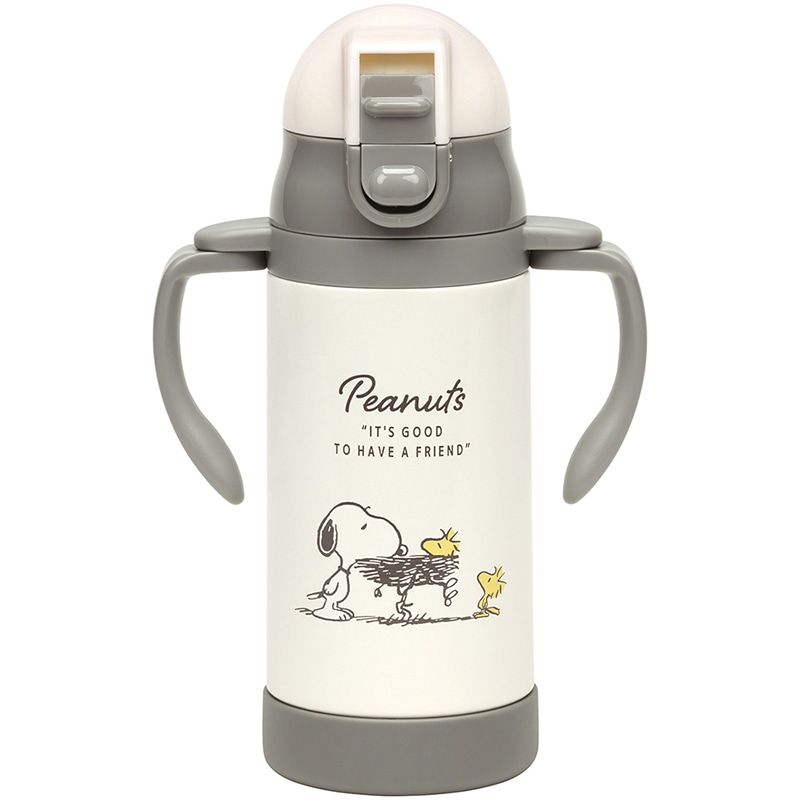 2WAY�X�g���[�X�e�����X�}�O 350ml PEANUTS �o�b�W STWM3N