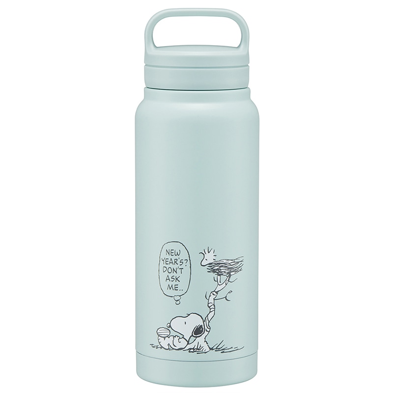 �X�N�����[�n���h���t�}�O�{�g�� 500ml SNOOPY �X���[�L�[�p�X�e�� �u���[ STSC5