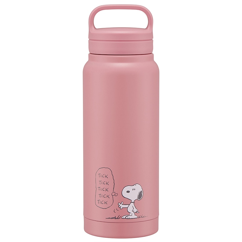 �X�N�����[�n���h���t�}�O�{�g�� 500ml SNOOPY �X���[�L�[�p�X�e�� �s���N STSC5