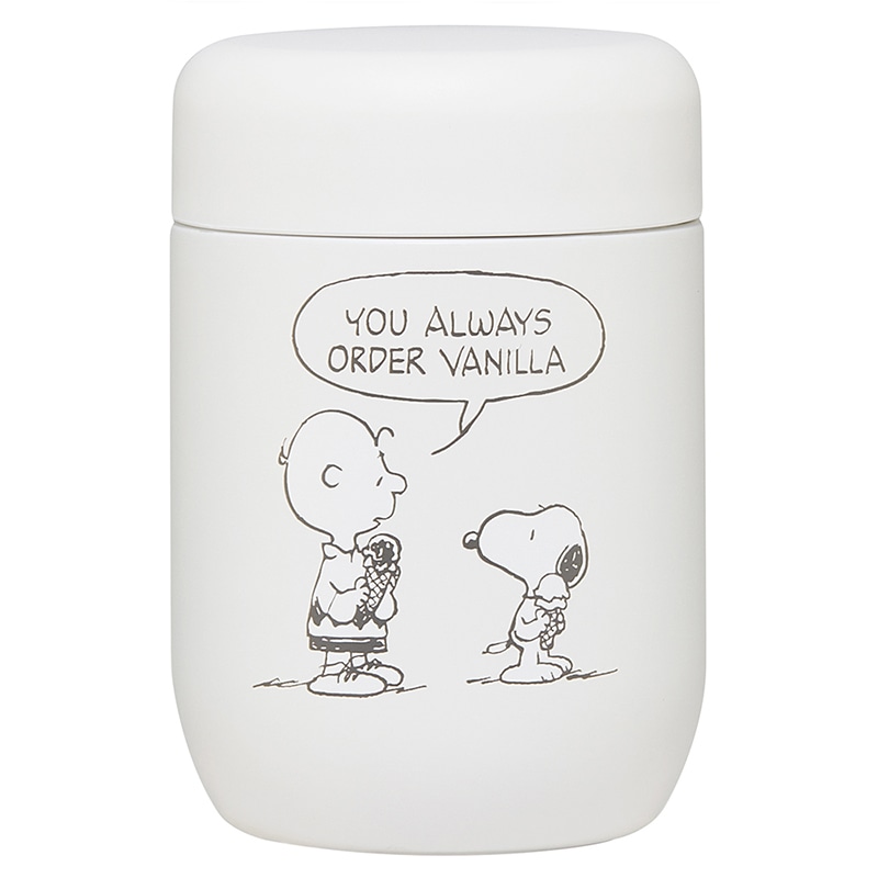 �����^�b�`���t�^�p�b�L���X�e�����X�}�O�{�g�� S 180ml SNOOPY �X���[�L�[�p�X�e�� �z���C�g SMGD3