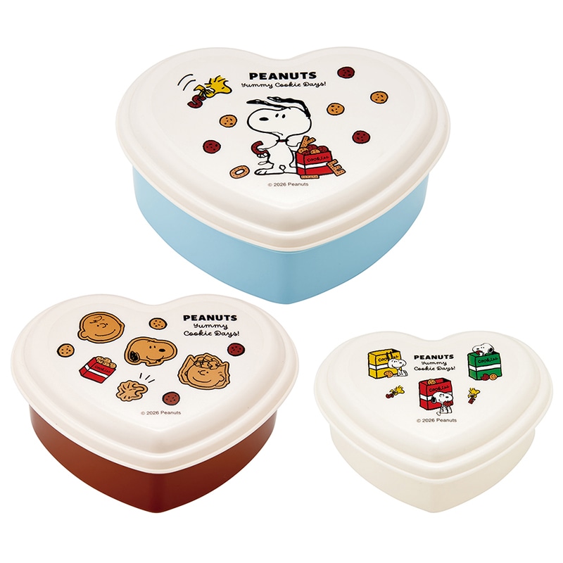 ���q���ӂ���ƃV�[���e�� 3P (�n�[�g) SNOOPY �N�b�L�[ SHTS3