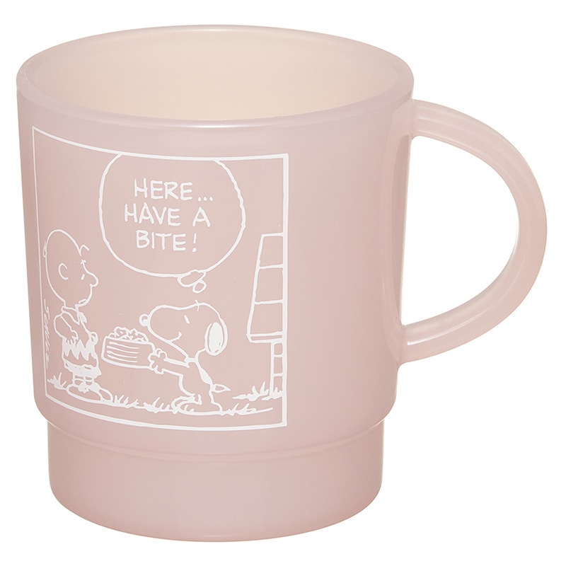 �X�^�b�L���O�R�b�v SNOOPY �X���[�L�[�p�X�e�� �s���N KP1