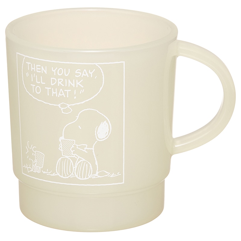 �X�^�b�L���O�R�b�v SNOOPY �X���[�L�[�p�X�e�� �C�G���[ KP1