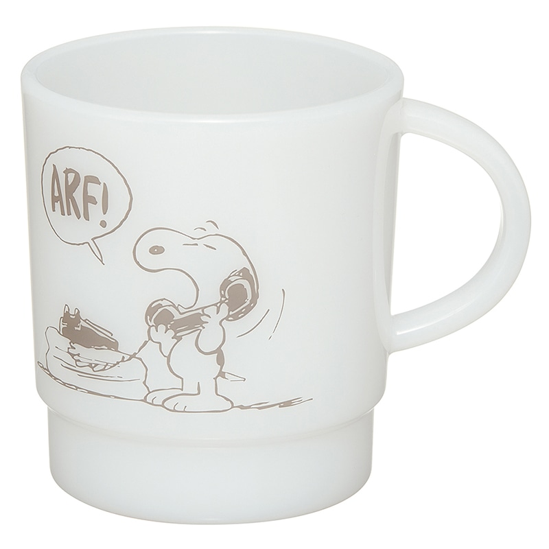 �X�^�b�L���O�R�b�v SNOOPY �X���[�L�[�p�X�e�� �z���C�g KP1