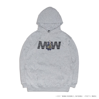 MIW × 劇場版 呪術廻戦0 pull over hoodie sweat(size M〜XL) gray / 夏油傑