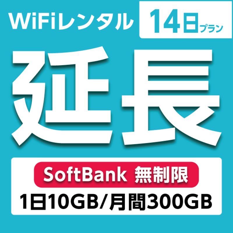 ypzWiFi^ 1`90v Softbank (110GB/300GB)