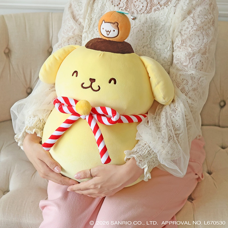 ポムポムプリン30th おもちもちもちクッション