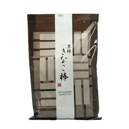 ゆかり堂製菓 角館駄菓子 黒糖きなこ棒 15本入