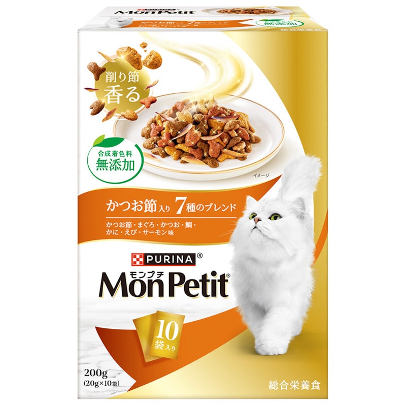 ネスレ モンプチBOX かつお節7種ブレンド 200g