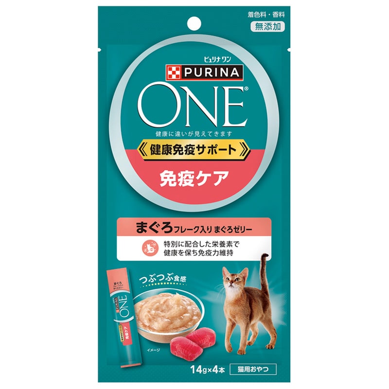 ネスレ ワンキャット おやつ免疫まぐろゼリー 56g