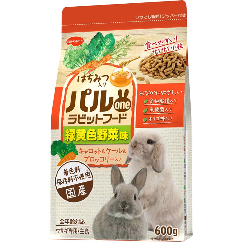 日本PF パルワン ラビットフードベジタブル味 600g