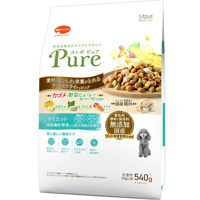 日本PF コンボピュア ドッグダイエット 540g