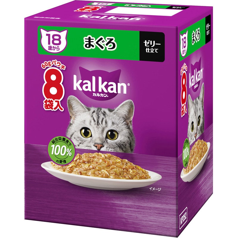 マース カルカン 18歳から まぐろ 60g×8袋