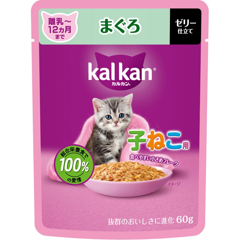 マース カルカン 12ヶ月までの子猫 まぐろ 60g