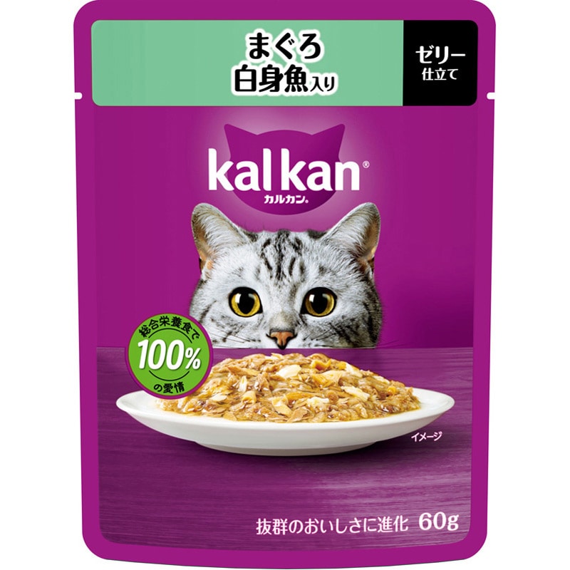 マース カルカン まぐろ・白身魚入り 60g