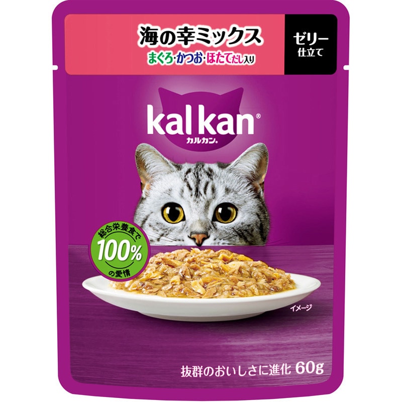 マース カルカン 海の幸ミックス かつお・ほたて 60g