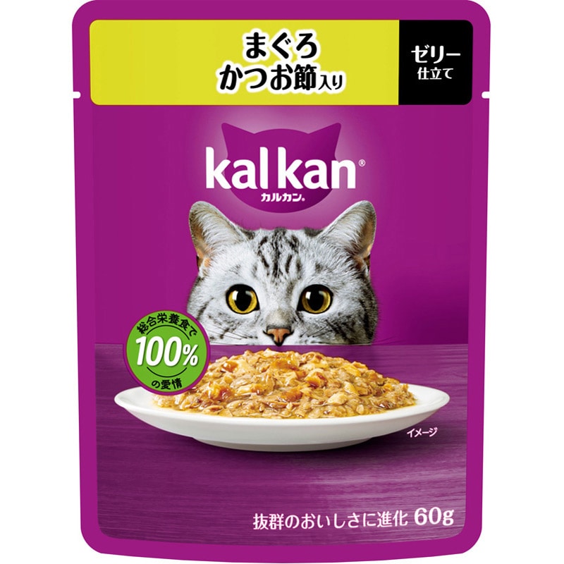 マース カルカン まぐろ・かつお節 60g