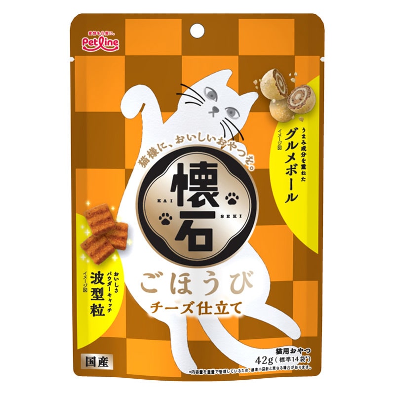 ペットライン 懐石ごほうび チーズ仕立て 42g