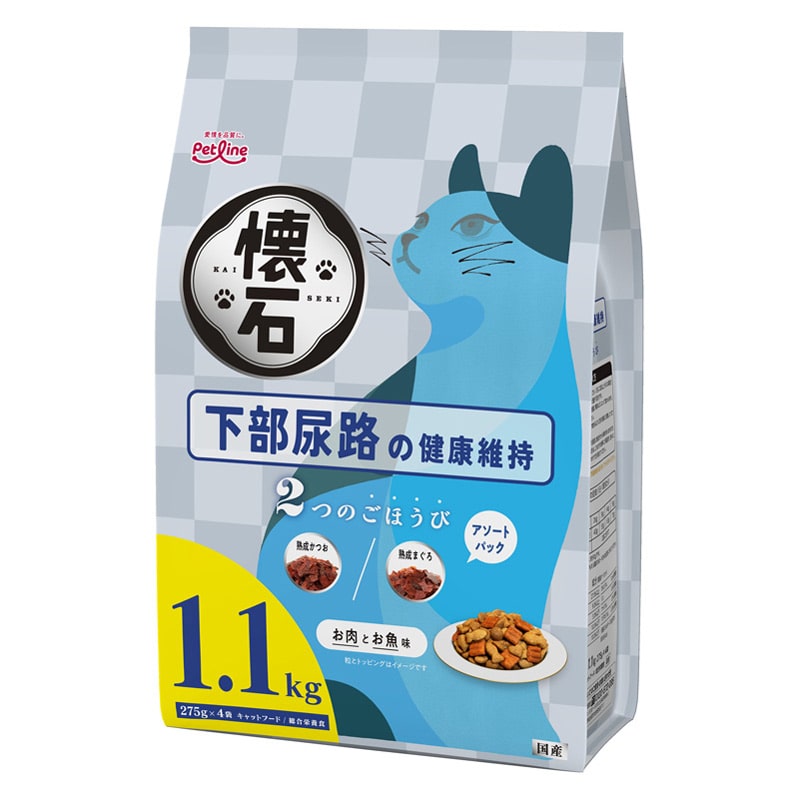 ペットライン 懐石2つのごほうび 下部尿路に配慮 1.1Kg