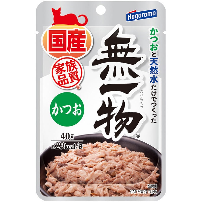 はごろもフーズ 無一物 パウチ かつお 40g