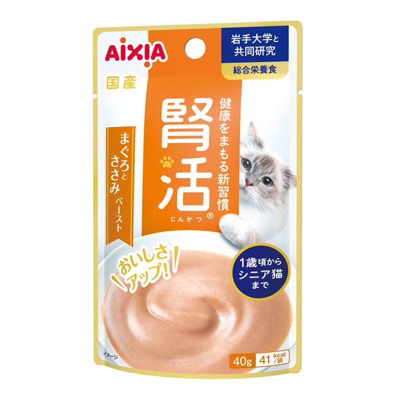 アイシア 腎活 まぐろとささみペースト 40g