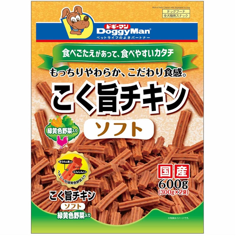 ドギーマンハヤシ こく旨チキン ソフト 野菜入り 600g