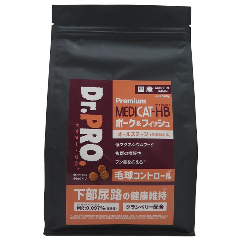 ニチドウ Dr.PRO キャットポーク&フィッシュ 500g