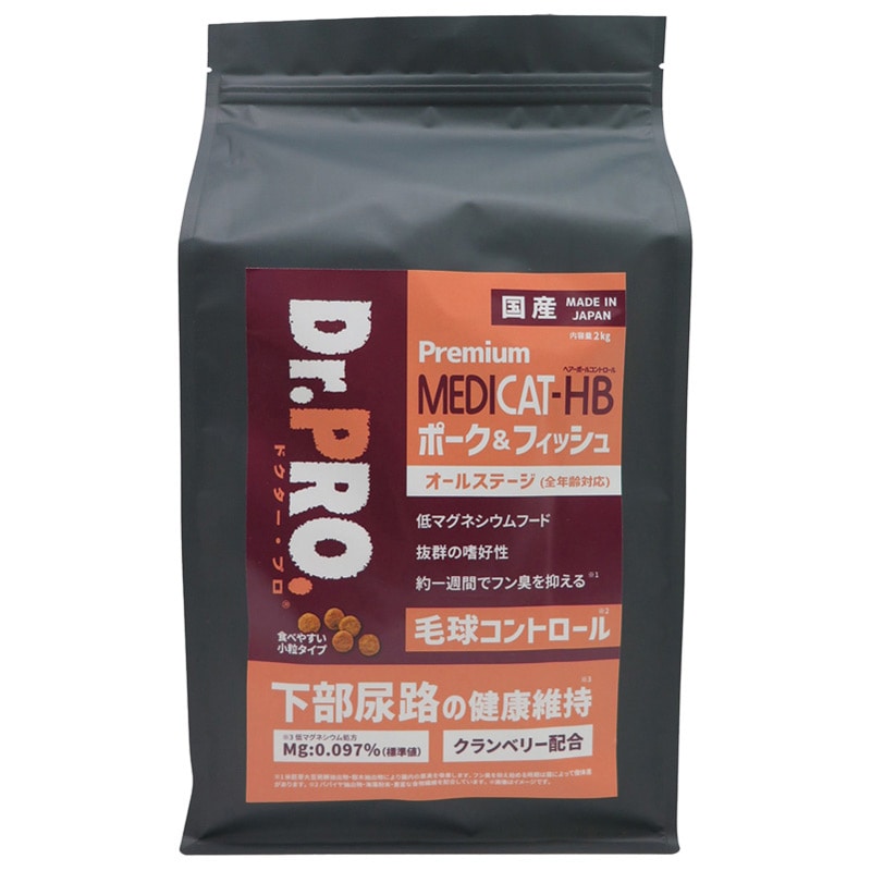ニチドウ Dr.PRO キャット ポーク&フィッシュ 2kg