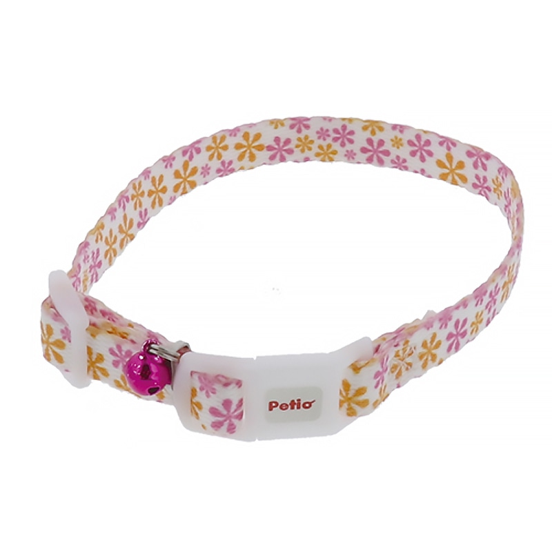 ペティオ Petio CAT COLLAR キャットカラー フラワーカラー ピンク