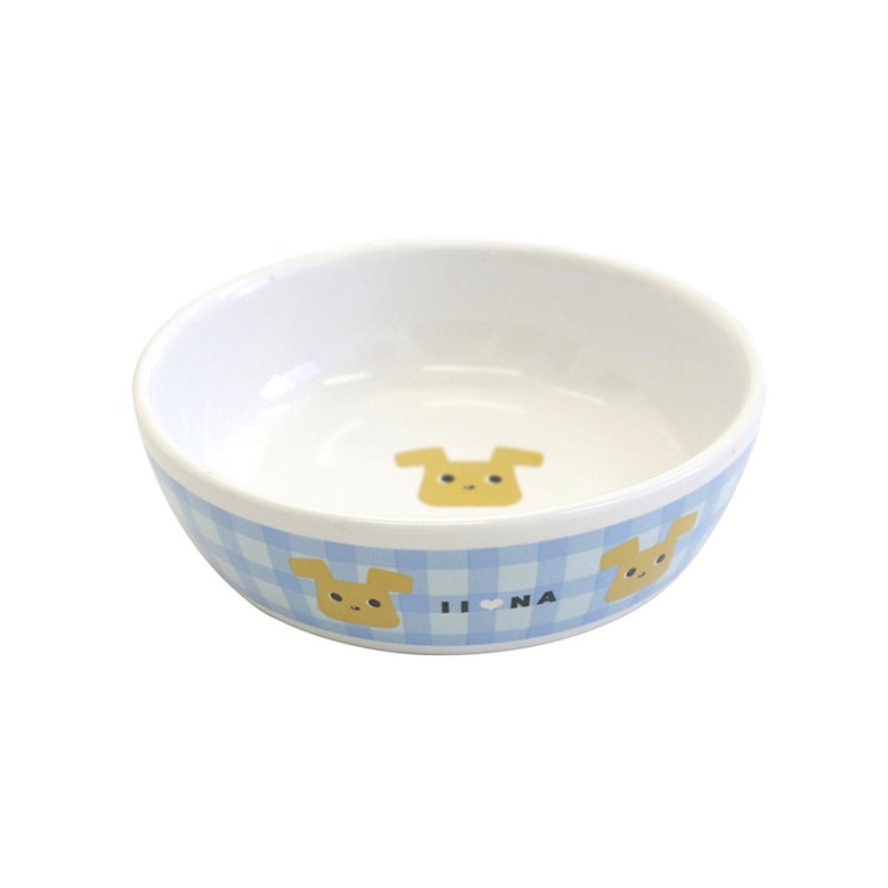 マルカン IINA はじめての陶器食器 犬用 ブルー