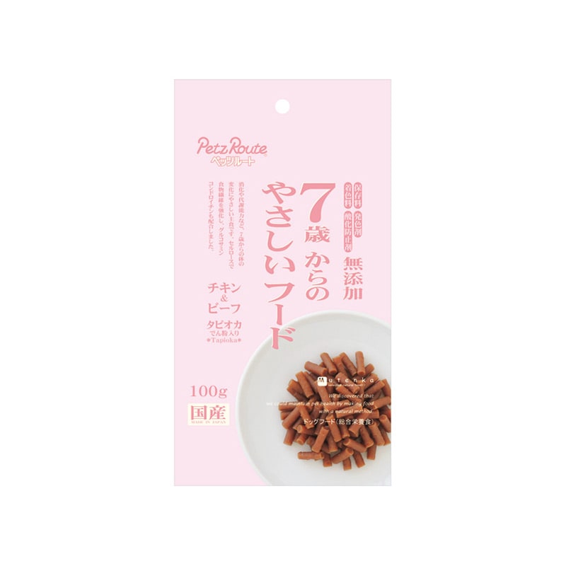 ペッツルート 7歳からのやさしいフード 100g