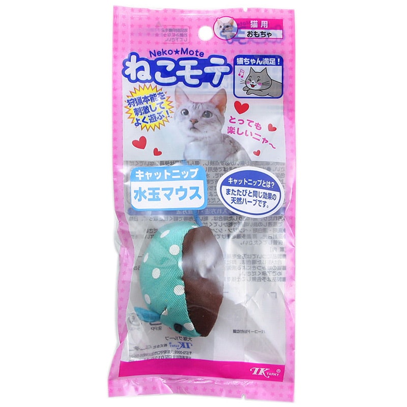 アース・ペット ねこモテ 水玉マウス NMC-04MM