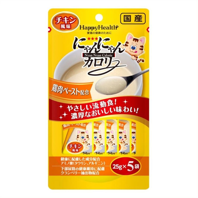 アース・ペット にゃんにゃんカロリーチキン風味 5袋パック
